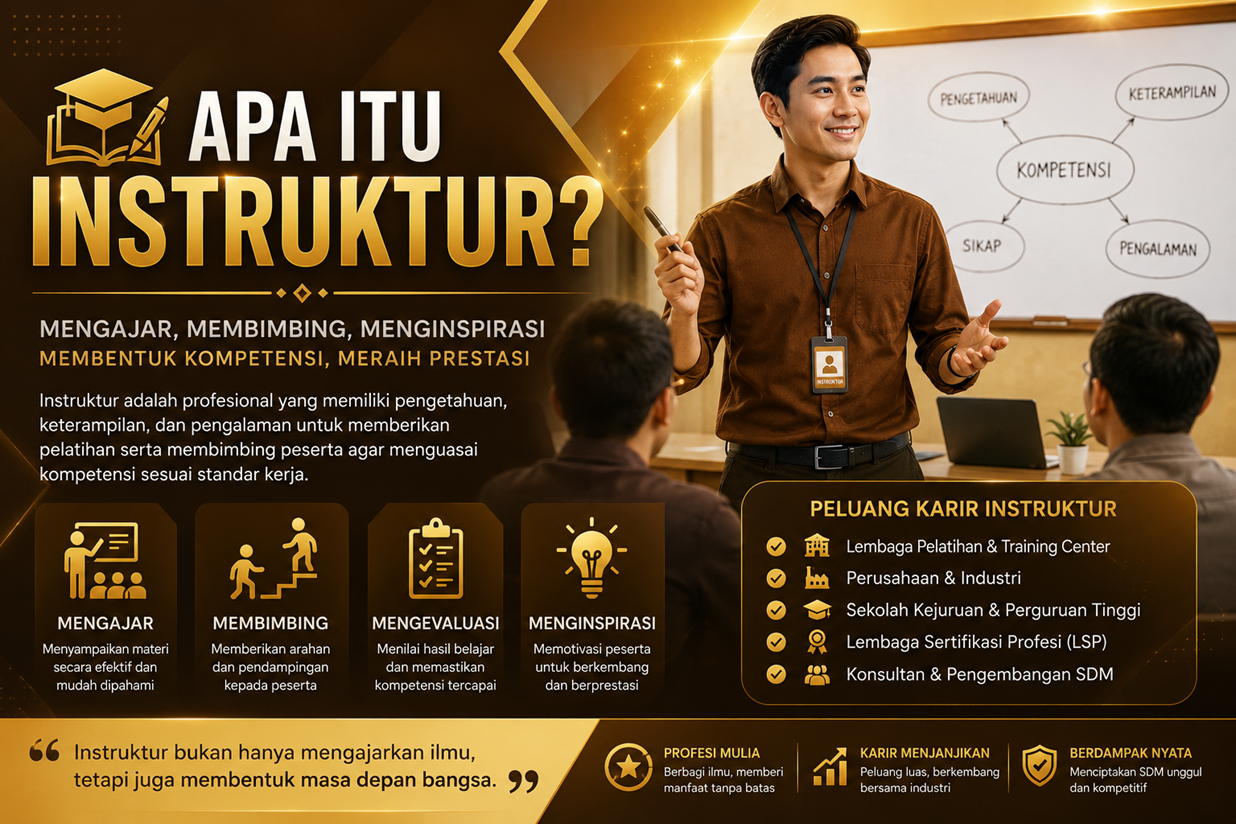 Apa Itu Instruktur? Pengertian, Tugas, Kompetensi, dan Peluang Karir