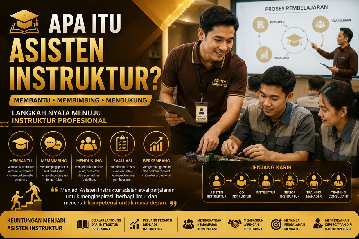 Apa Itu Asisten Instruktur? Pengertian, Tugas, Kompetensi, dan Peluang Karir
